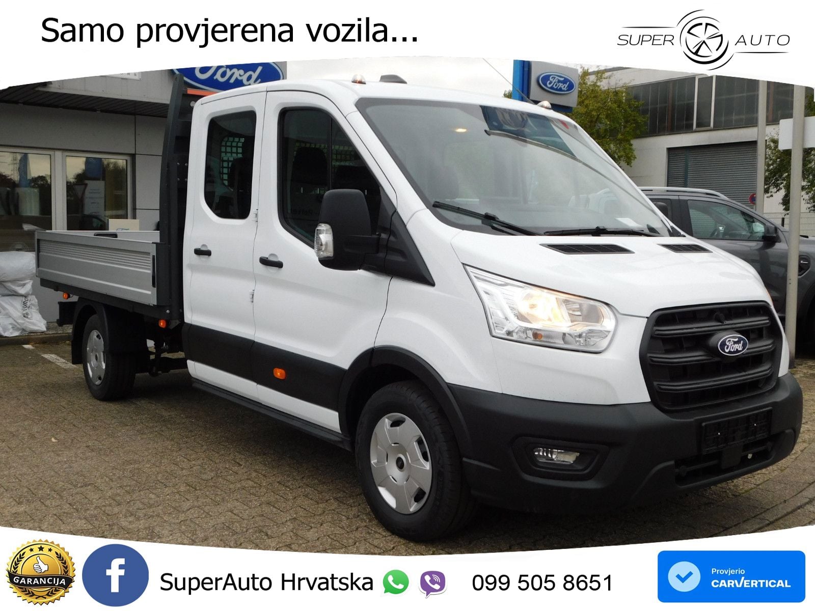 Ford Transit Pritsche 350 L3 Doppelkabine Trend 131 KS