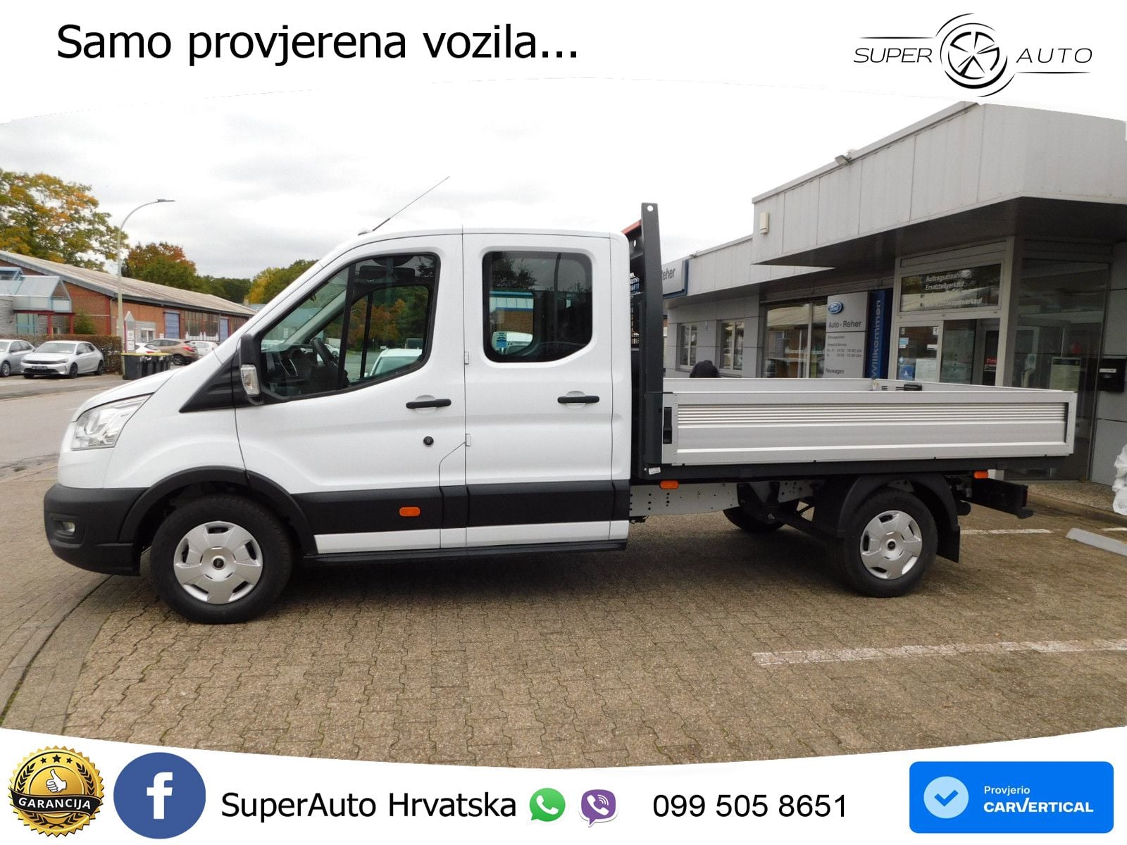 Ford Transit Pritsche 350 L3 Doppelkabine Trend 131 KS