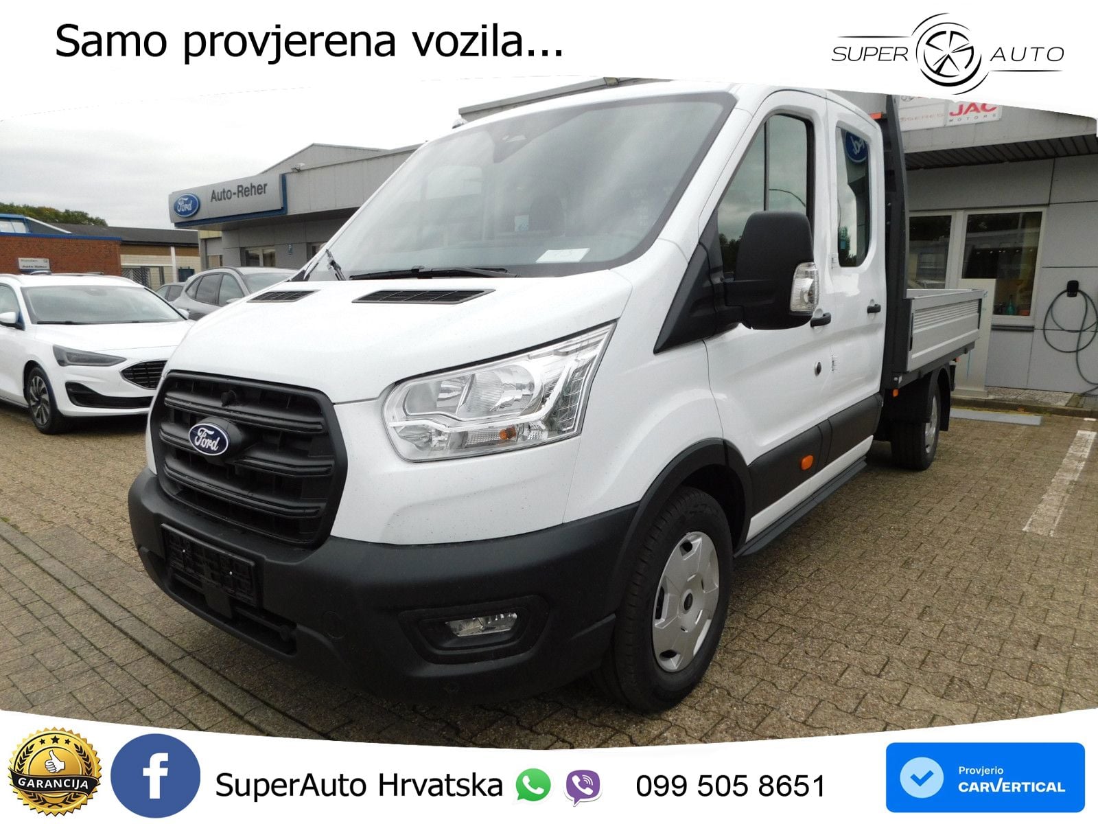 Ford Transit Pritsche 350 L3 Doppelkabine Trend 131 KS