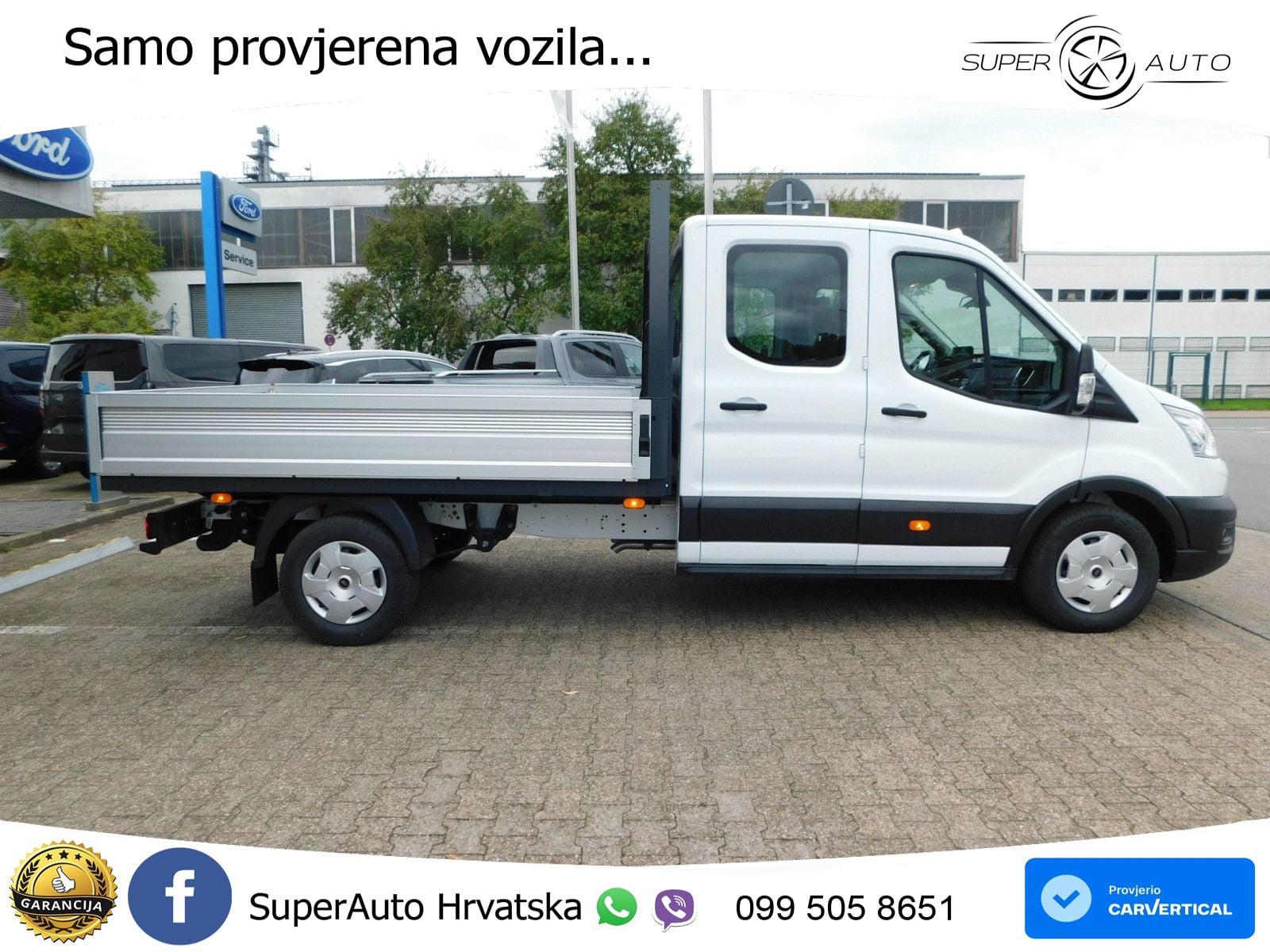 Ford Transit Pritsche 350 L3 Doppelkabine Trend 131 KS