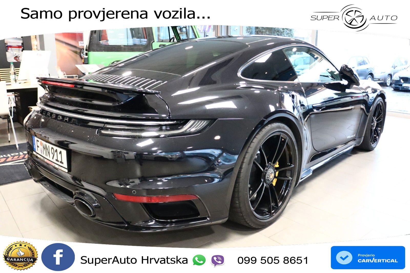 Porsche 911 Turbo S 3.8 (650 KS) PDK MATRIX+GR SJED+KAM