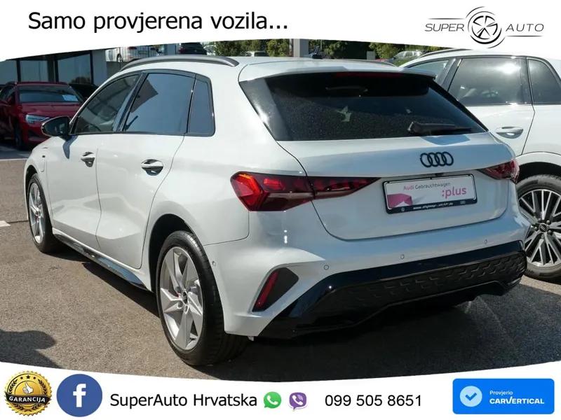 Audi A3 45 TFSIe (272 KS) S tronic S line LED+GR SJED+ACC