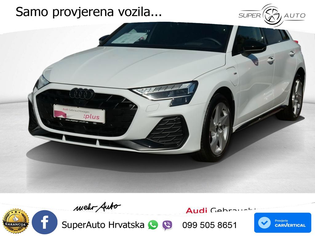 Audi A3 45 TFSIe (272 KS) S tronic S line LED+GR SJED+ACC