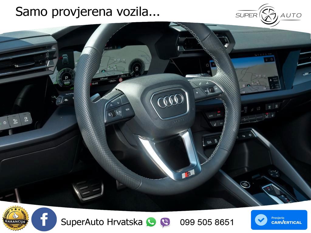 Audi A3 45 TFSIe (272 KS) S tronic S line LED+GR SJED+ACC