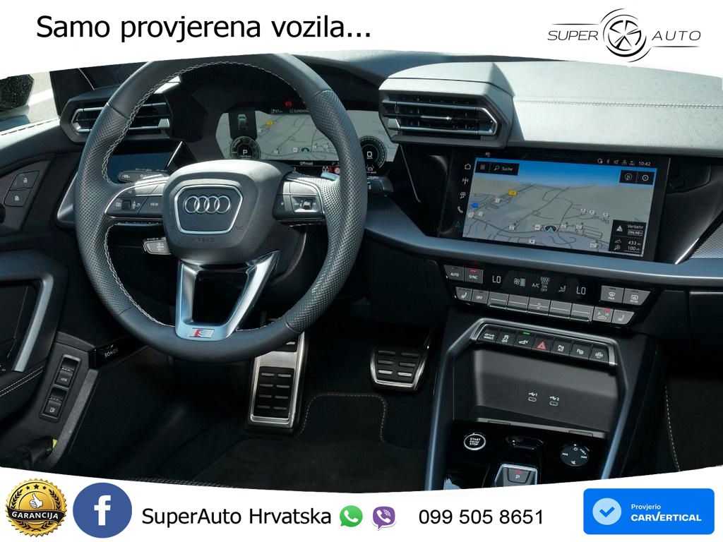 Audi A3 45 TFSIe (272 KS) S tronic S line LED+GR SJED+ACC