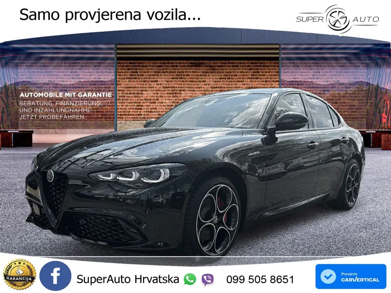 Alfa Romeo Giulia 2.2 MultiJet II (210 KS) Q4 Automatic LED+GR SJED+ACC