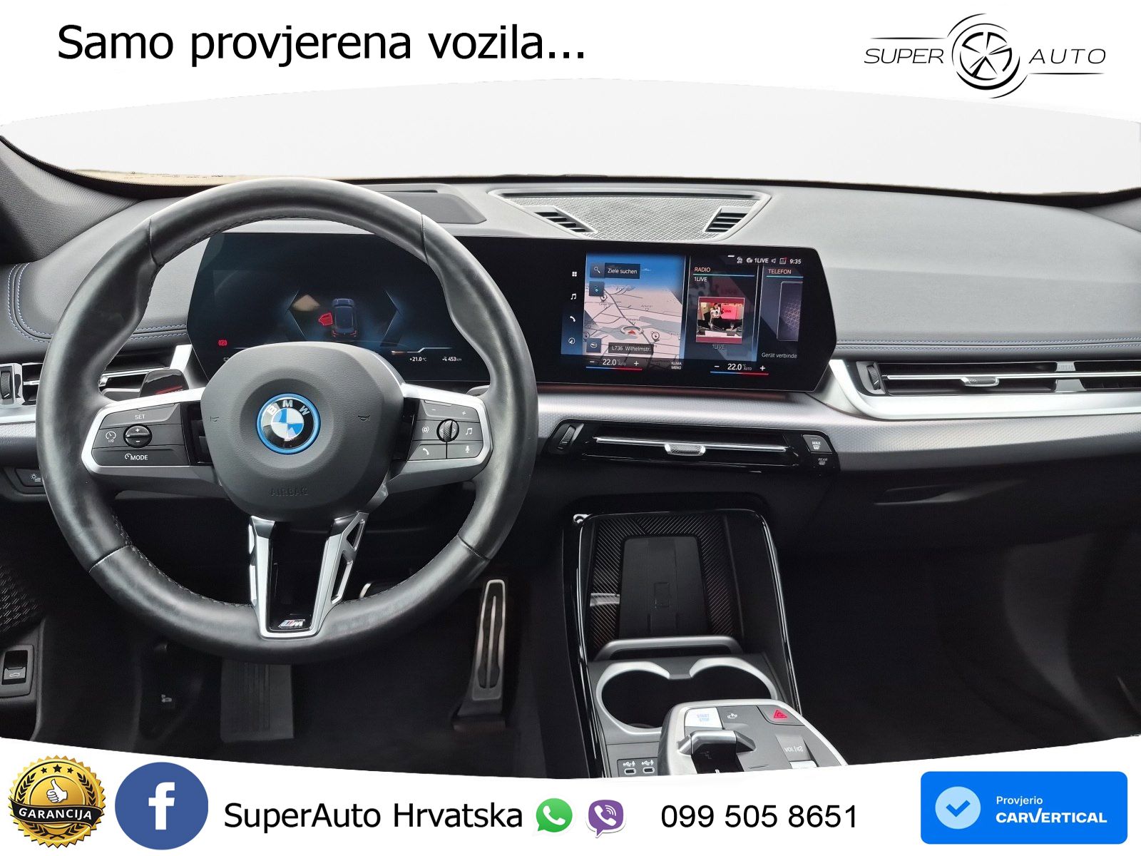 BMW iX1 68 kWh (313 KS) xDrive30 M Sport LED+GR SJED+ACC