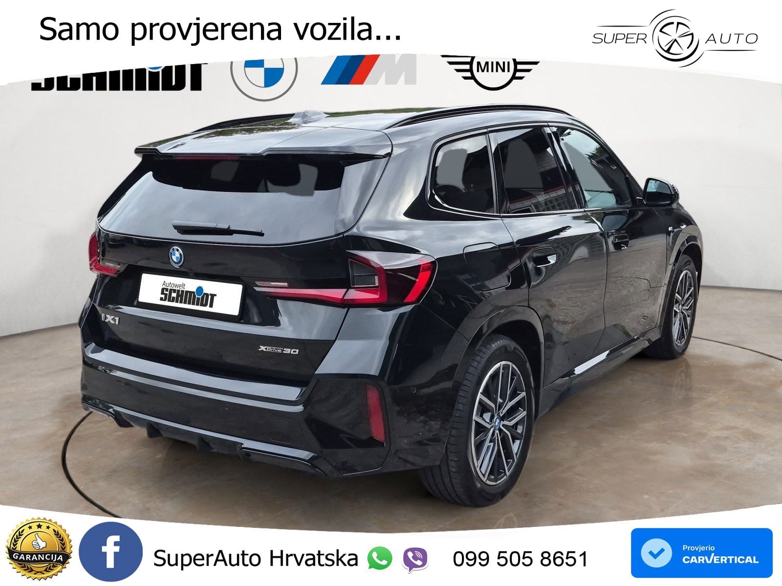 BMW iX1 68 kWh (313 KS) xDrive30 M Sport LED+GR SJED+ACC