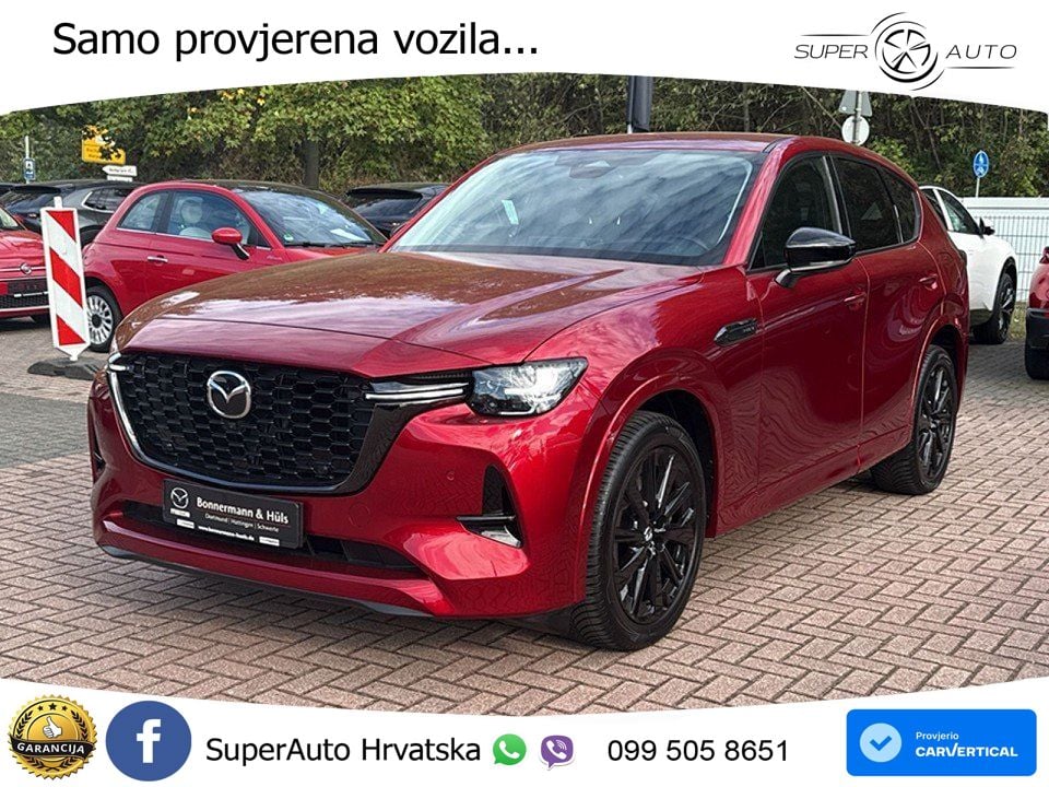 Mazda CX-60 2.5 e-Skyactiv (328 KS) AWD Automatic MATRIX+GR SJED+KAM