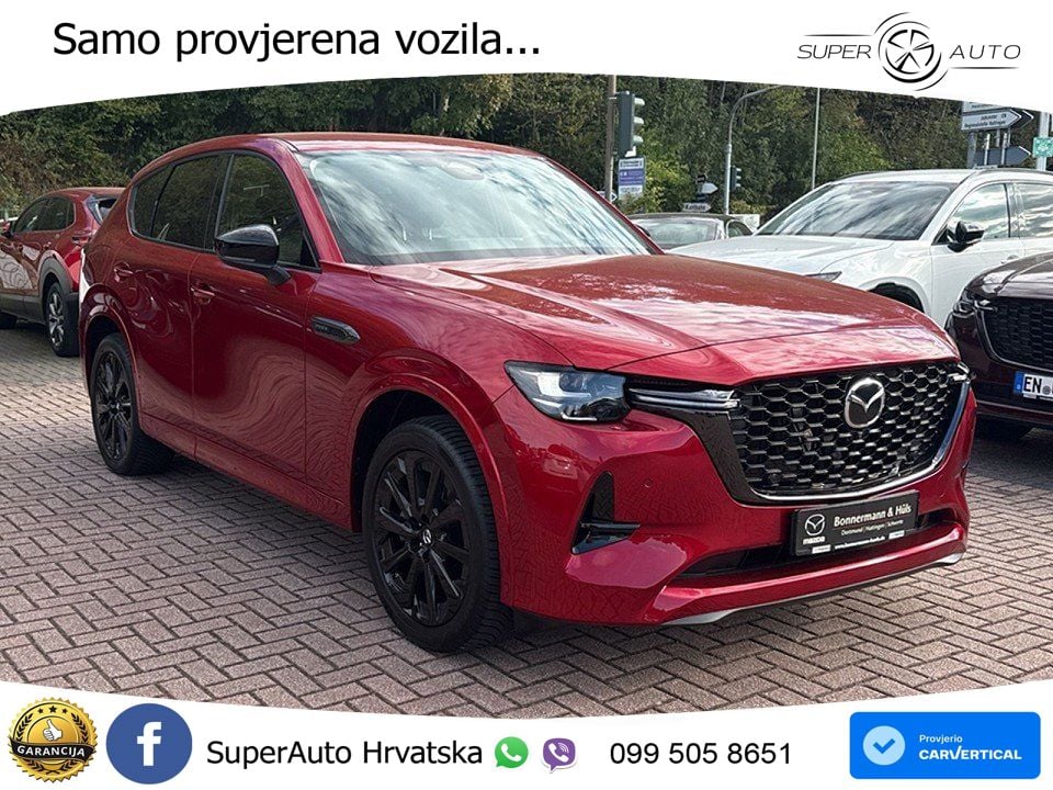Mazda CX-60 2.5 e-Skyactiv (328 KS) AWD Automatic MATRIX+GR SJED+KAM