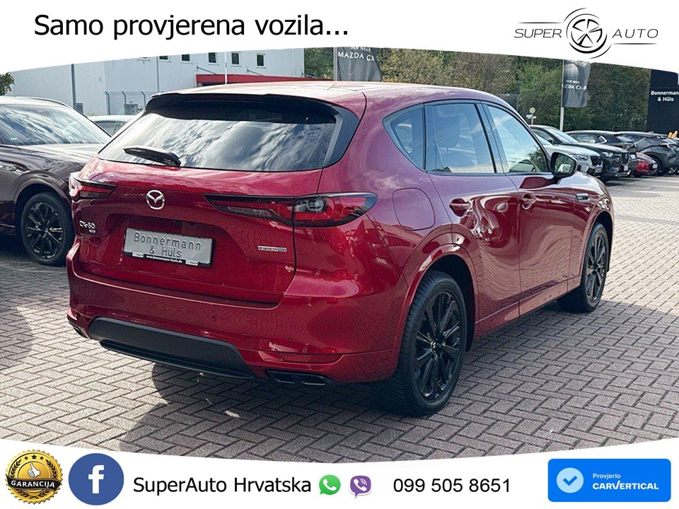 Mazda CX-60 2.5 e-Skyactiv (328 KS) AWD Automatic MATRIX+GR SJED+KAM