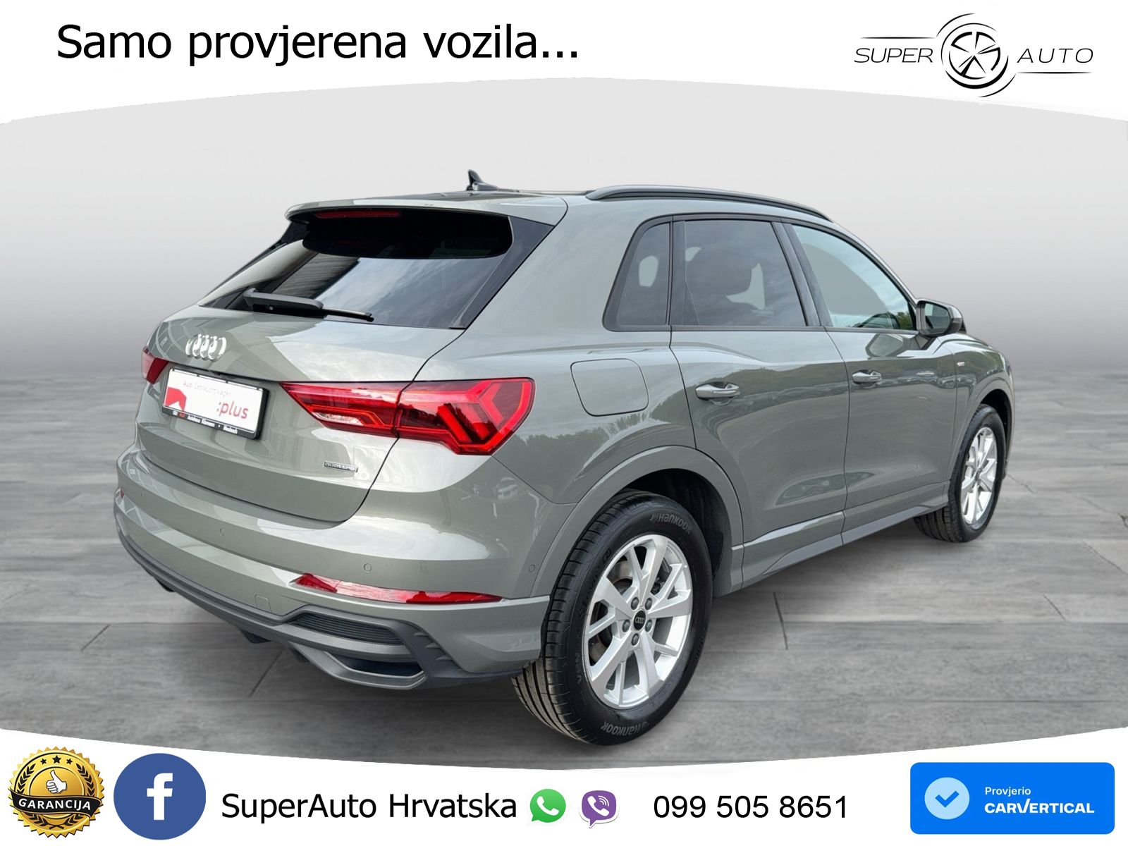 Audi Q3 45 TFSI (245 KS) quattro S tronic S line LED+GR SJED+ACC