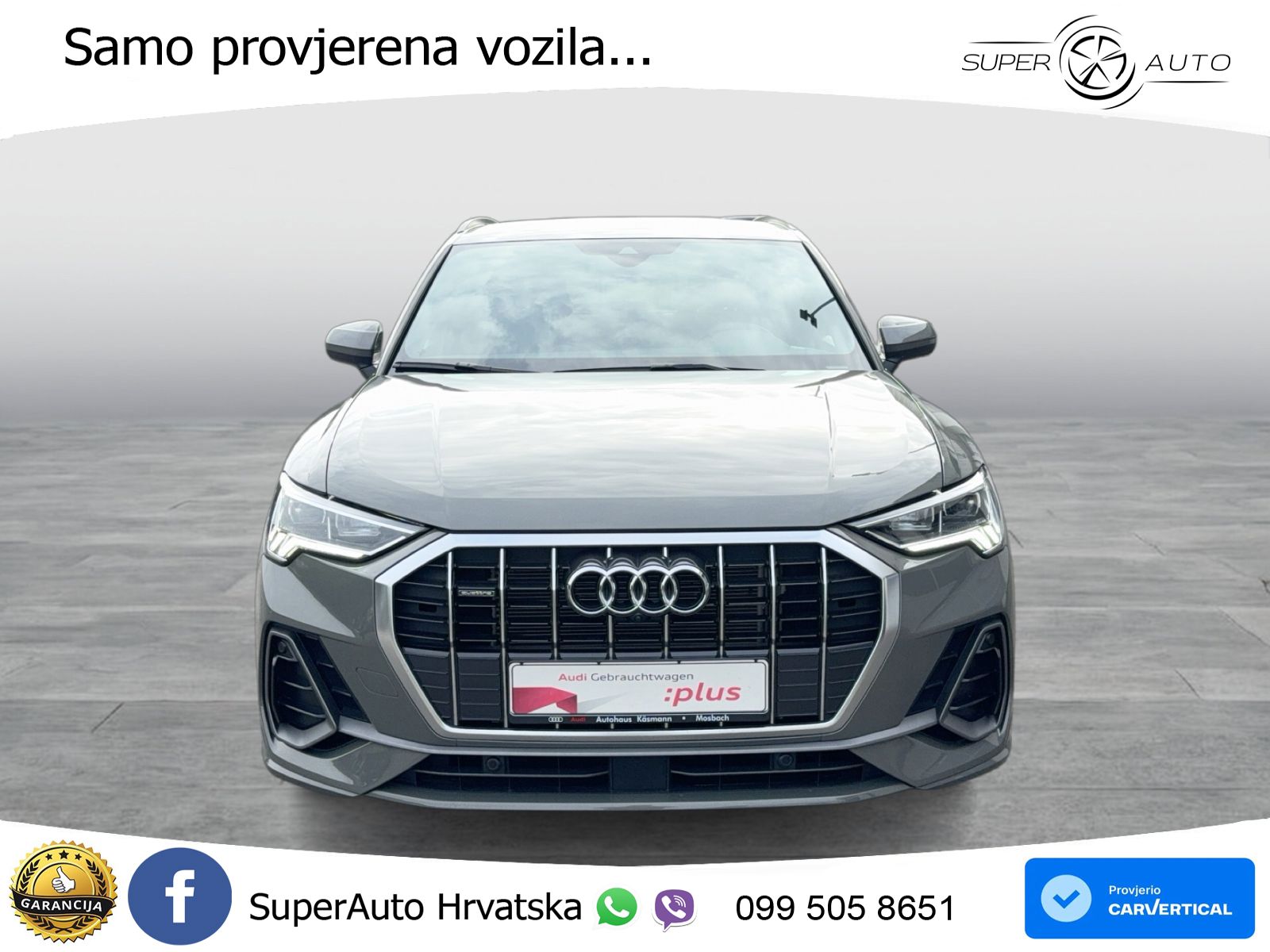 Audi Q3 45 TFSI (245 KS) quattro S tronic S line LED+GR SJED+ACC