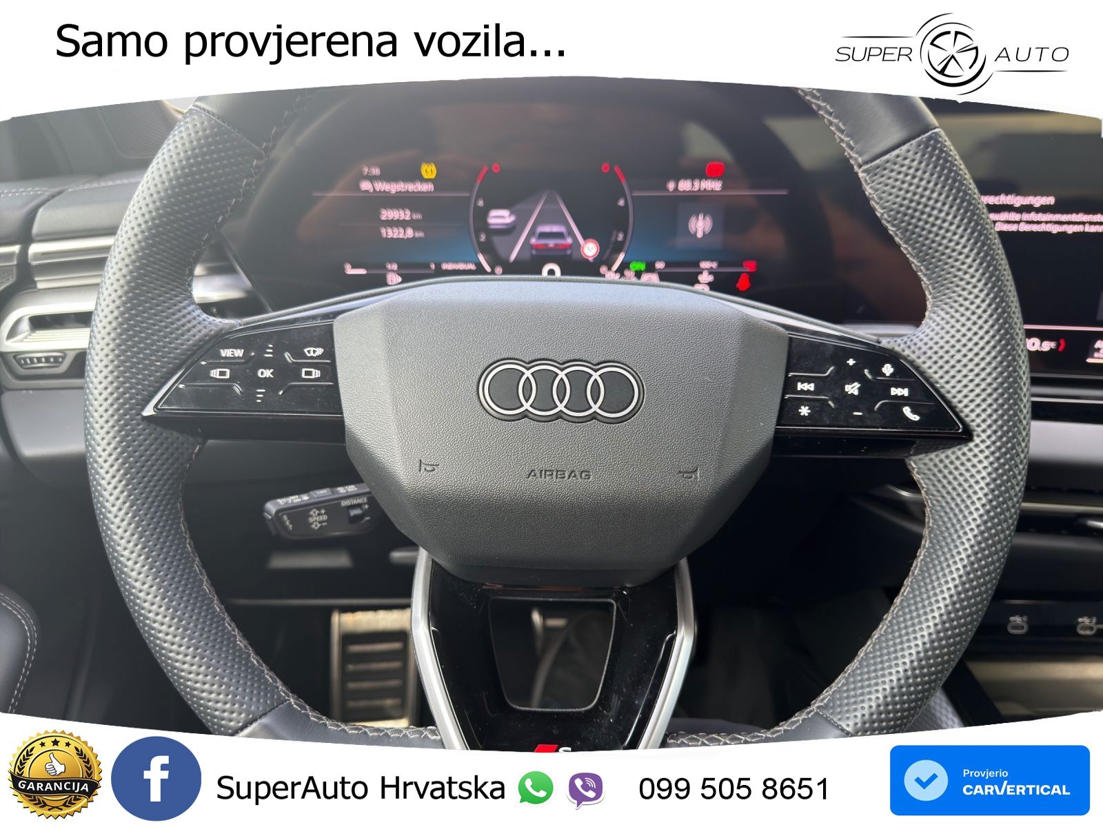 Audi A6 2.0 TDI (204 KS) quattro S tronic S line LED+GR SJED+ACC