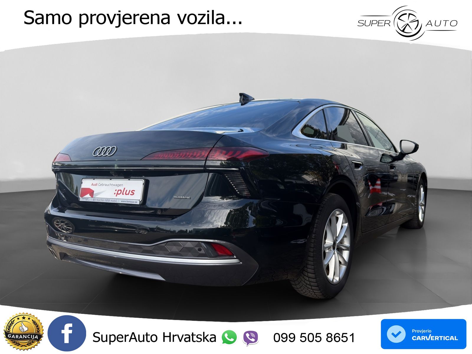Audi A6 2.0 TDI (204 KS) quattro S tronic S line LED+GR SJED+ACC