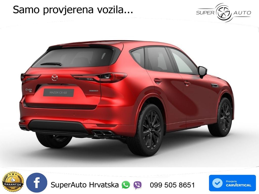 Mazda CX-60 3.3 e-Skyactiv D (254 KS) AWD Automatic LED+GR SJED+ACC