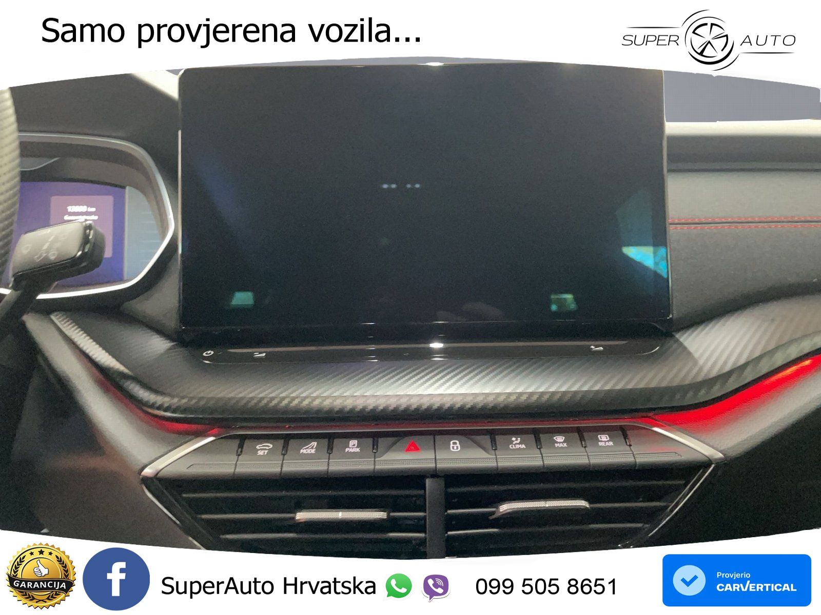 Škoda Octavia Combi RS 2.0 TSI (265 KS) DSG LED+GR SJED+ACC