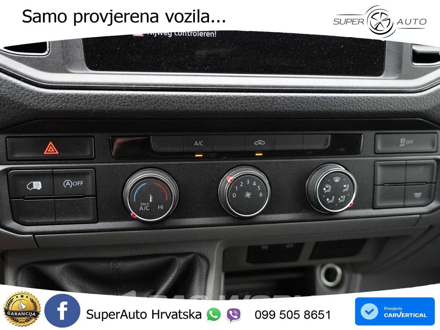 Volkswagen Crafter 140pk L3H3 Airco Camera Scherm L2H2 Airc 140 KS
