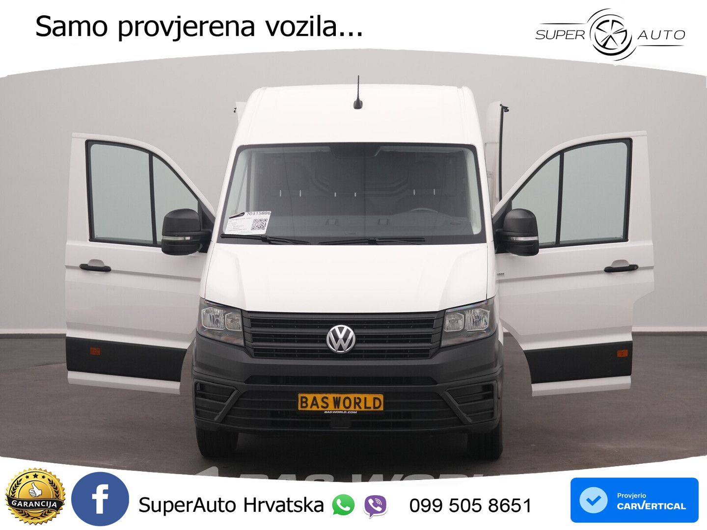 Volkswagen Crafter 140pk L3H3 Airco Camera Scherm L2H2 Airc 140 KS