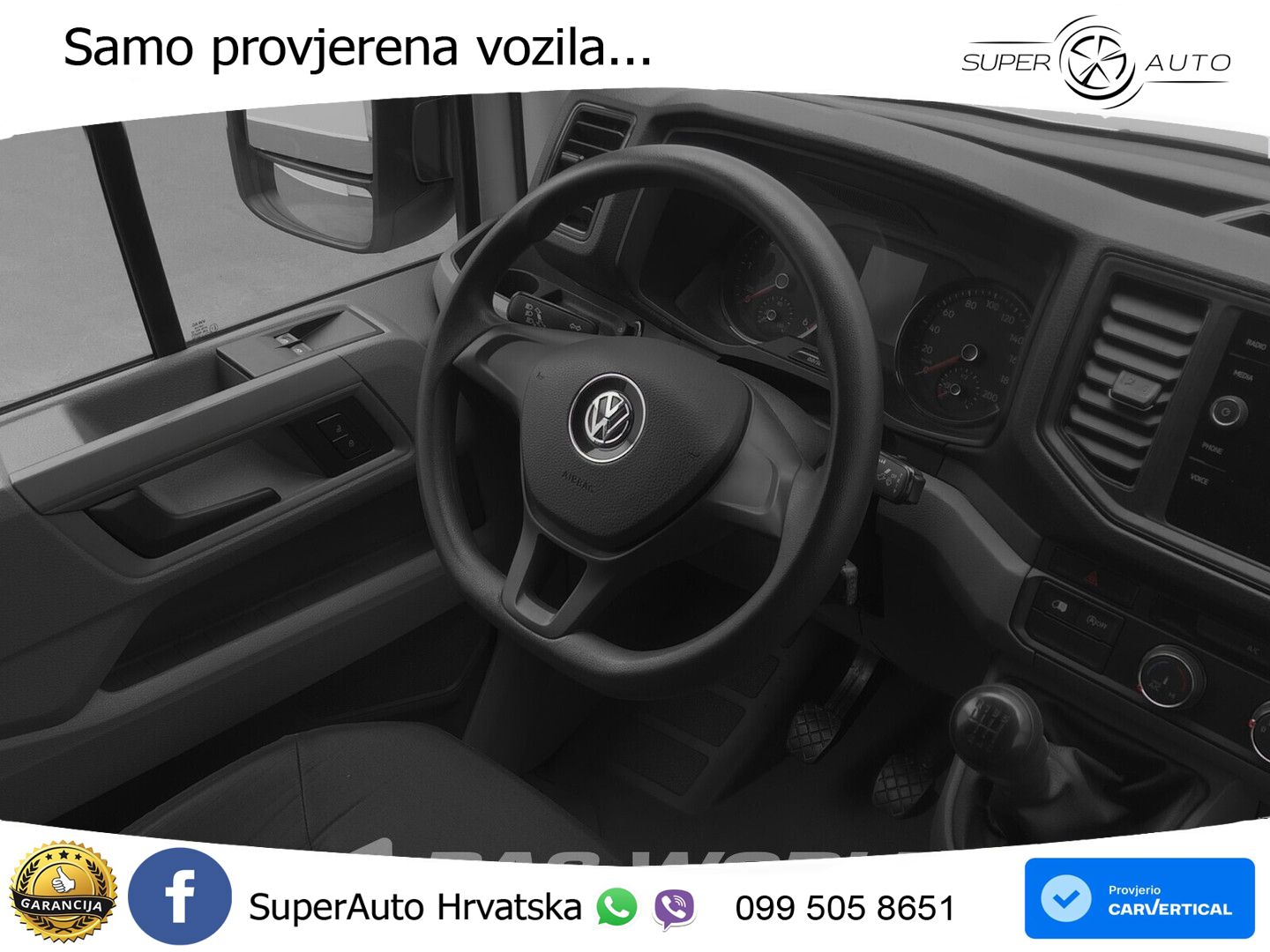 Volkswagen Crafter 140pk L3H3 Airco Camera Scherm L2H2 Airc 140 KS