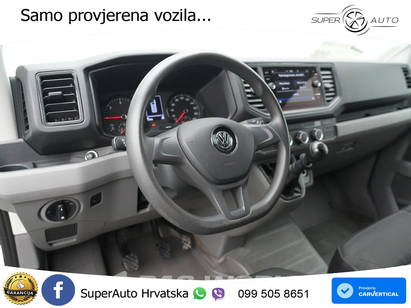 Volkswagen Crafter 140pk L3H3 Airco Camera Scherm L2H2 Airc 140 KS