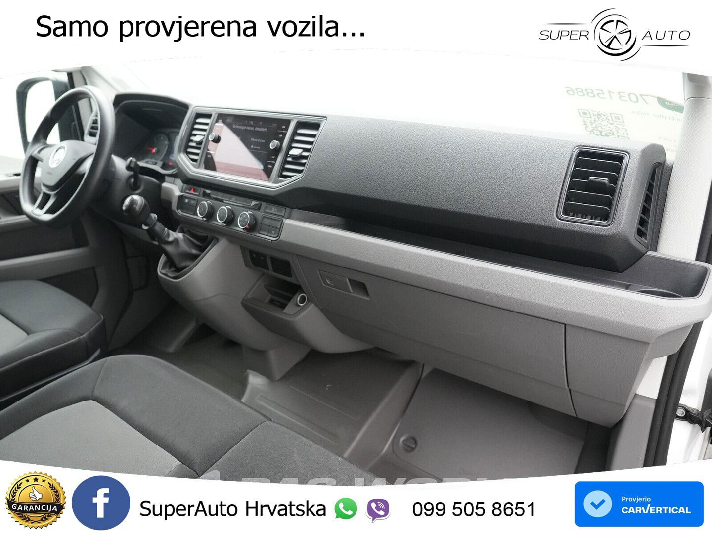 Volkswagen Crafter 140pk L3H3 Airco Camera Scherm L2H2 Airc 140 KS