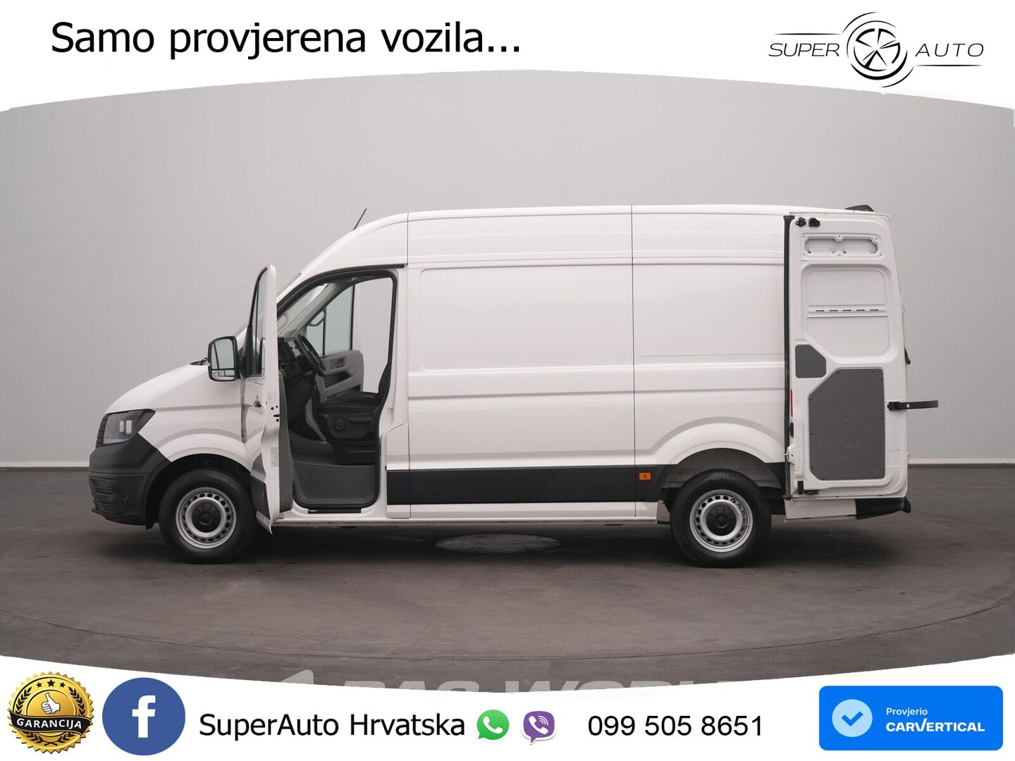 Volkswagen Crafter 140pk L3H3 Airco Camera Scherm L2H2 Airc 140 KS