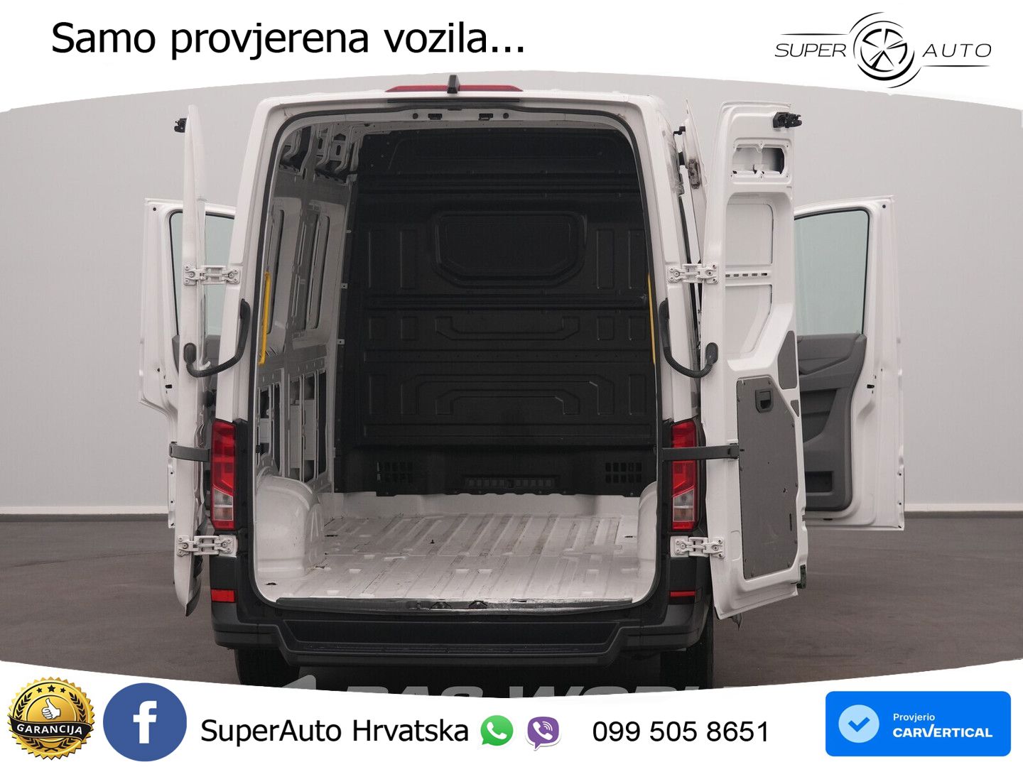 Volkswagen Crafter 140pk L3H3 Airco Camera Scherm L2H2 Airc 140 KS