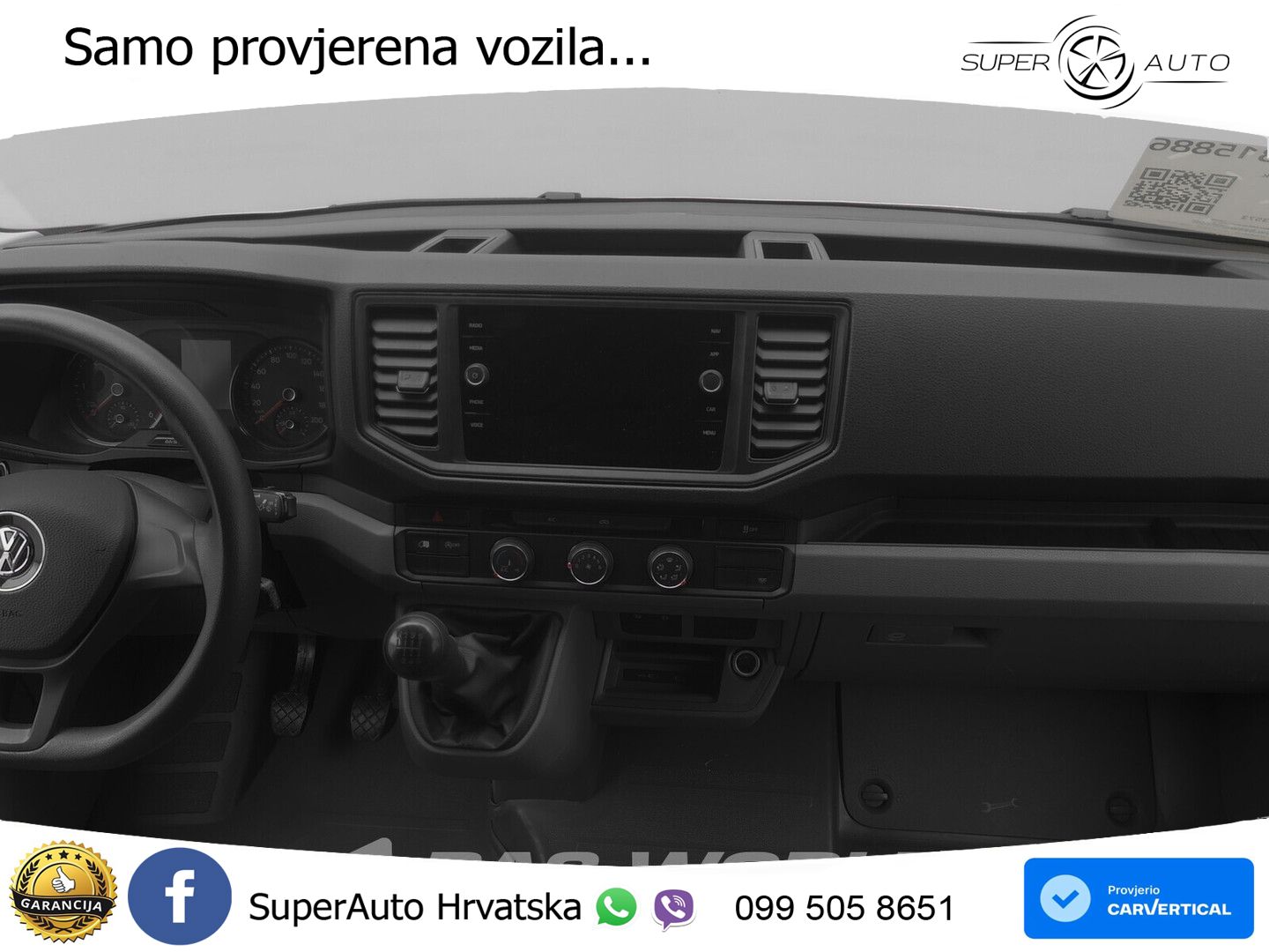 Volkswagen Crafter 140pk L3H3 Airco Camera Scherm L2H2 Airc 140 KS