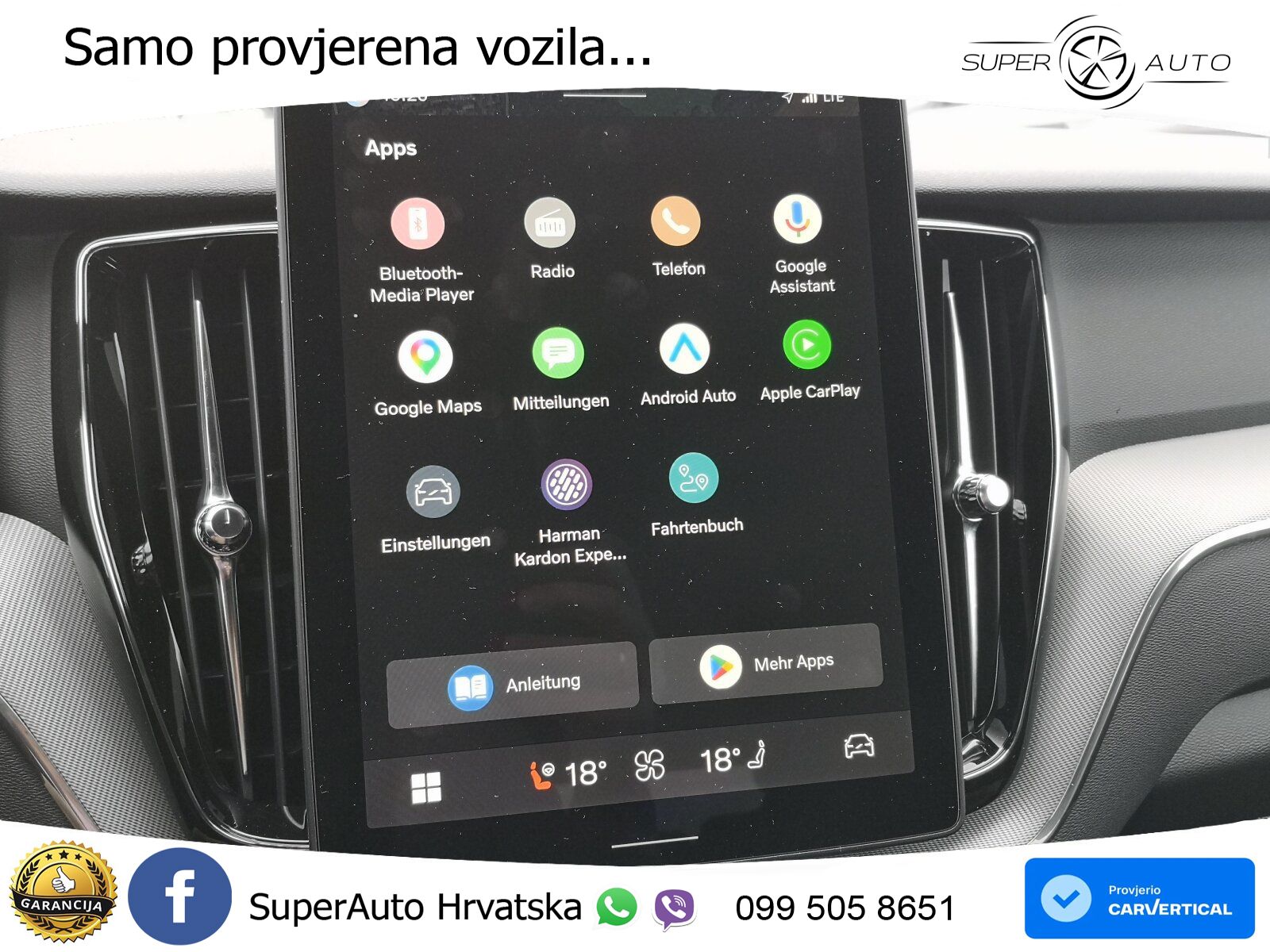 Volvo XC60 T6 AWD Geartronic LED+GR SJED+ACC