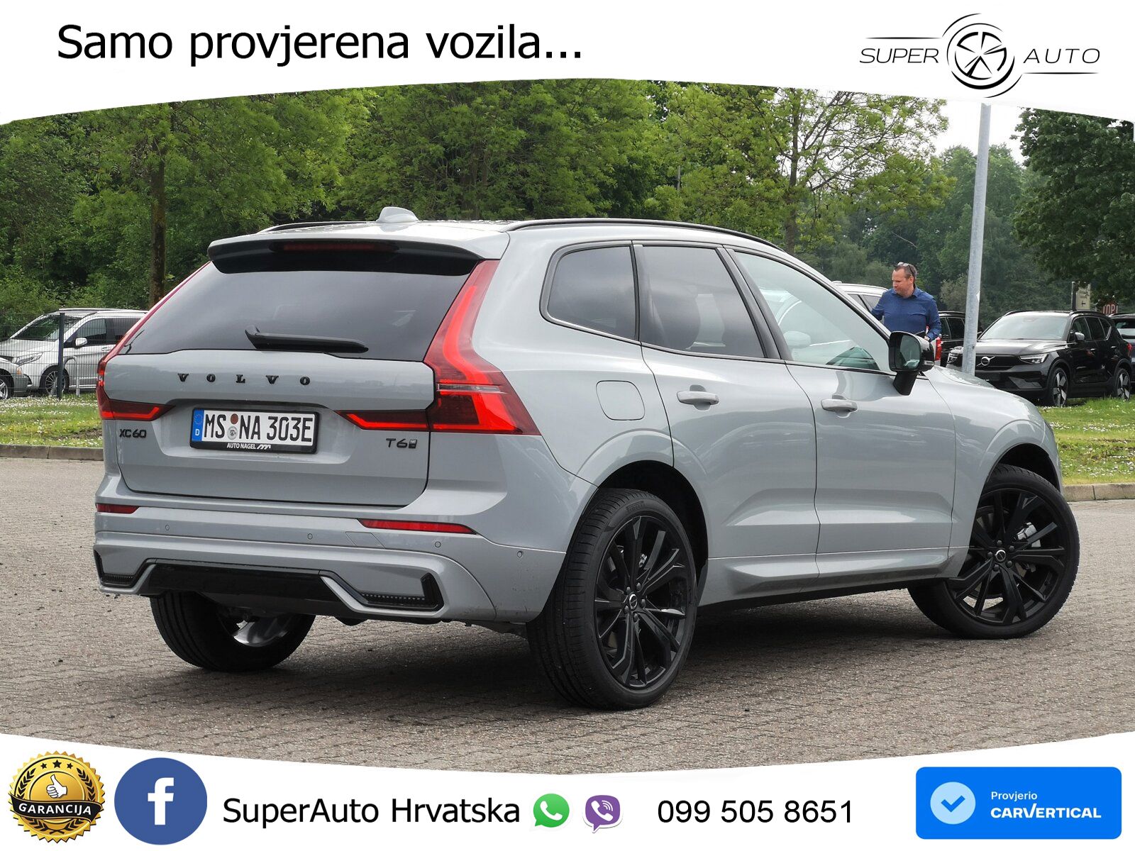 Volvo XC60 T6 AWD Geartronic LED+GR SJED+ACC