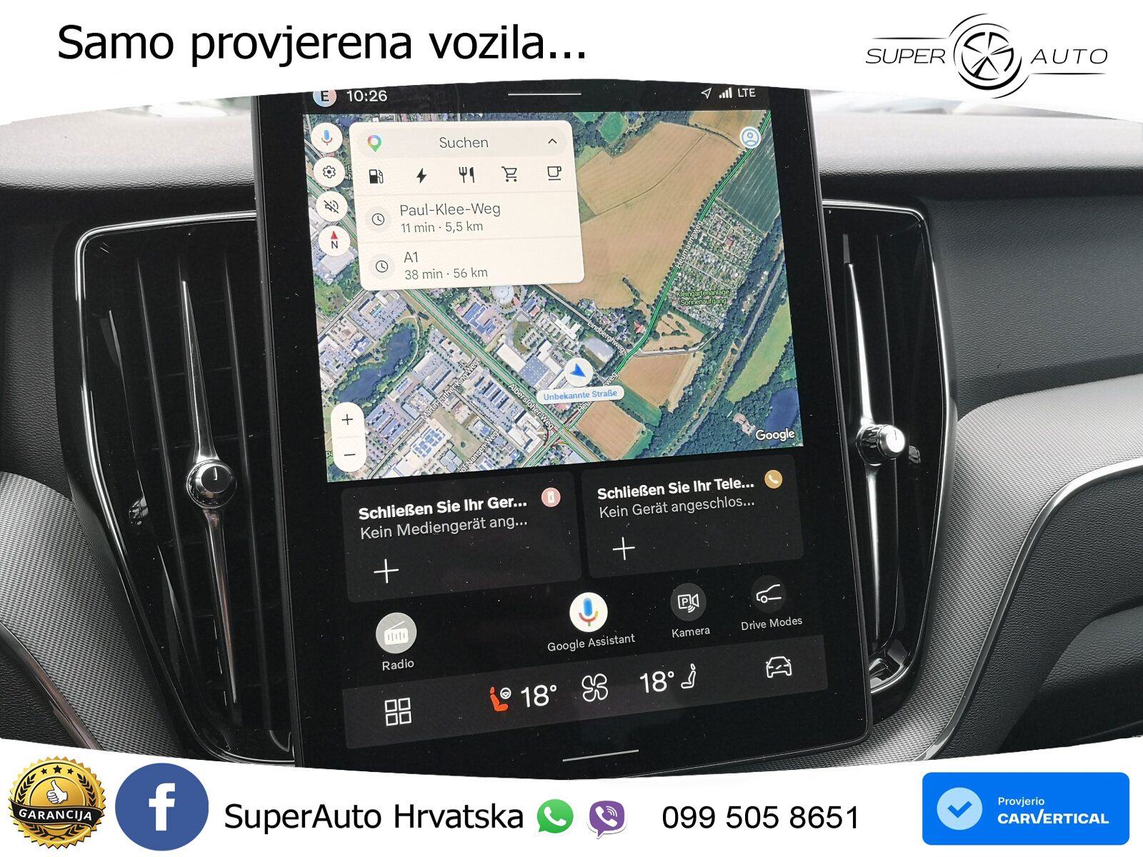 Volvo XC60 T6 AWD Geartronic LED+GR SJED+ACC