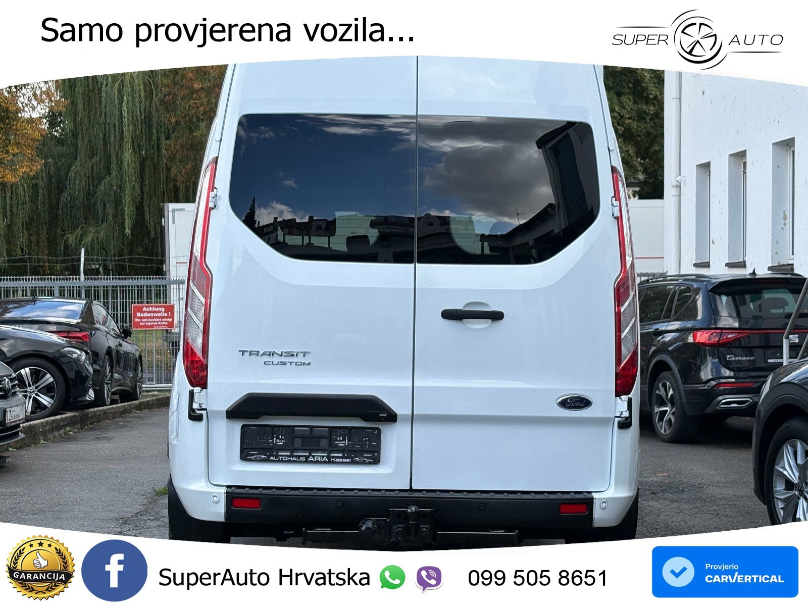 Ford Transit Custom 320 L2H2 HOCHDACH Kombi KAM AHK 131 KS