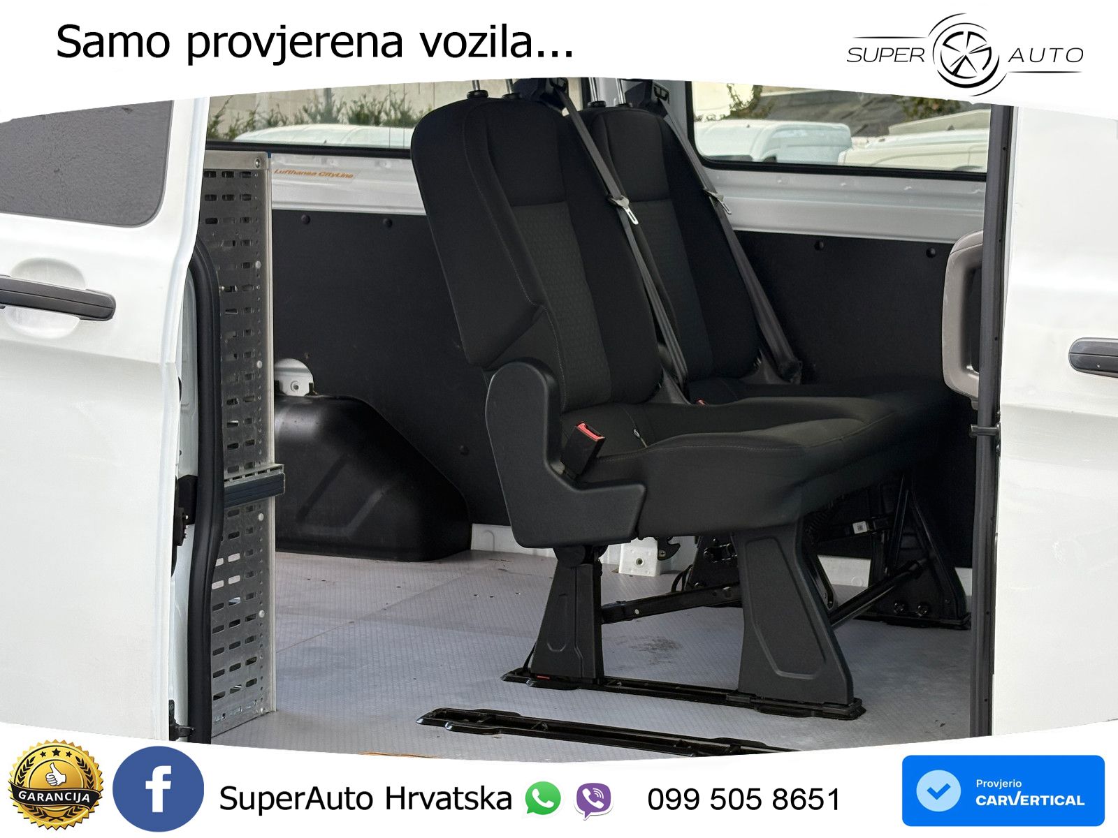 Ford Transit Custom 320 L2H2 HOCHDACH Kombi KAM AHK 131 KS