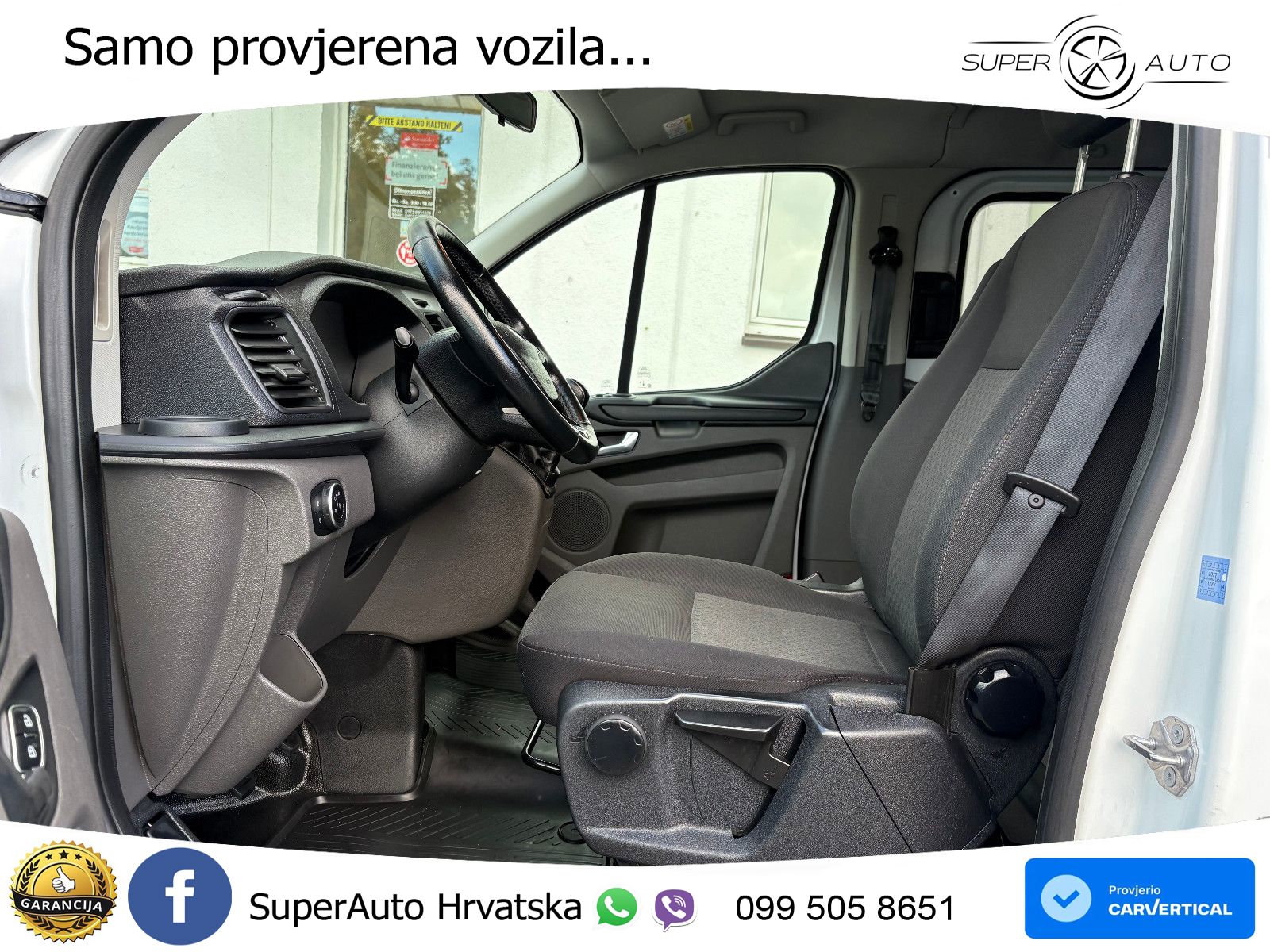 Ford Transit Custom 320 L2H2 HOCHDACH Kombi KAM AHK 131 KS