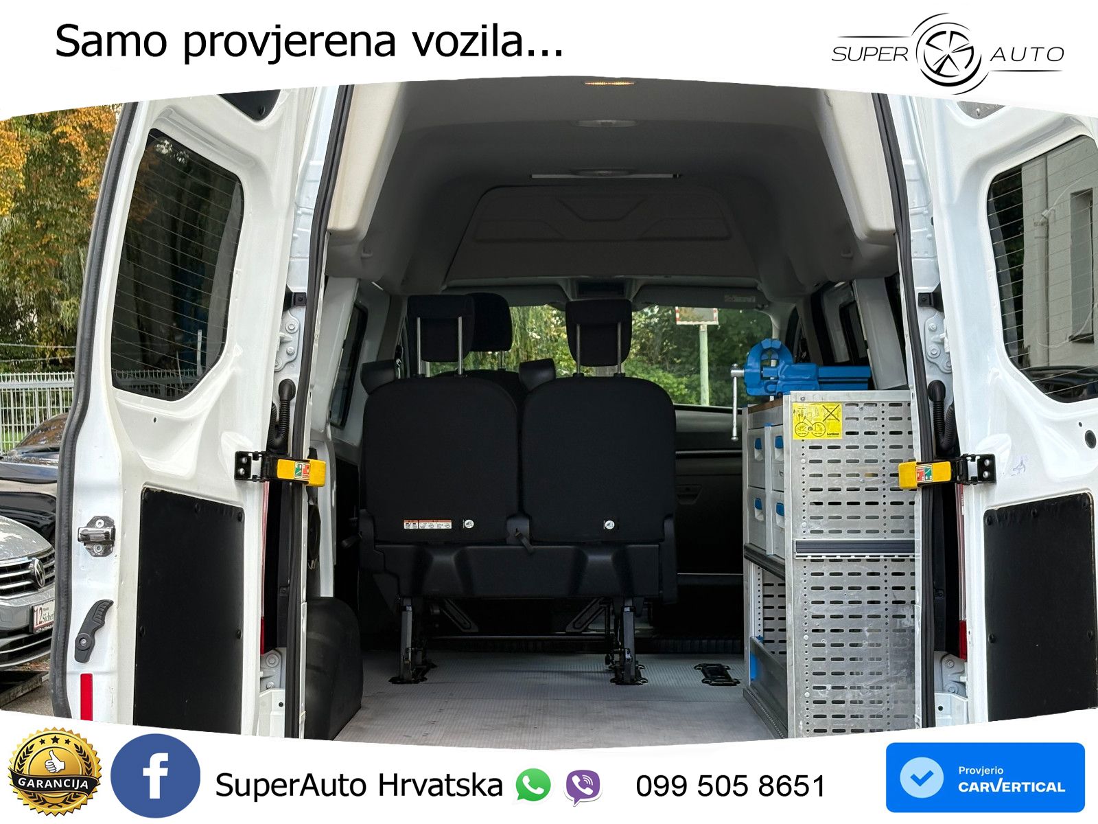 Ford Transit Custom 320 L2H2 HOCHDACH Kombi KAM AHK 131 KS