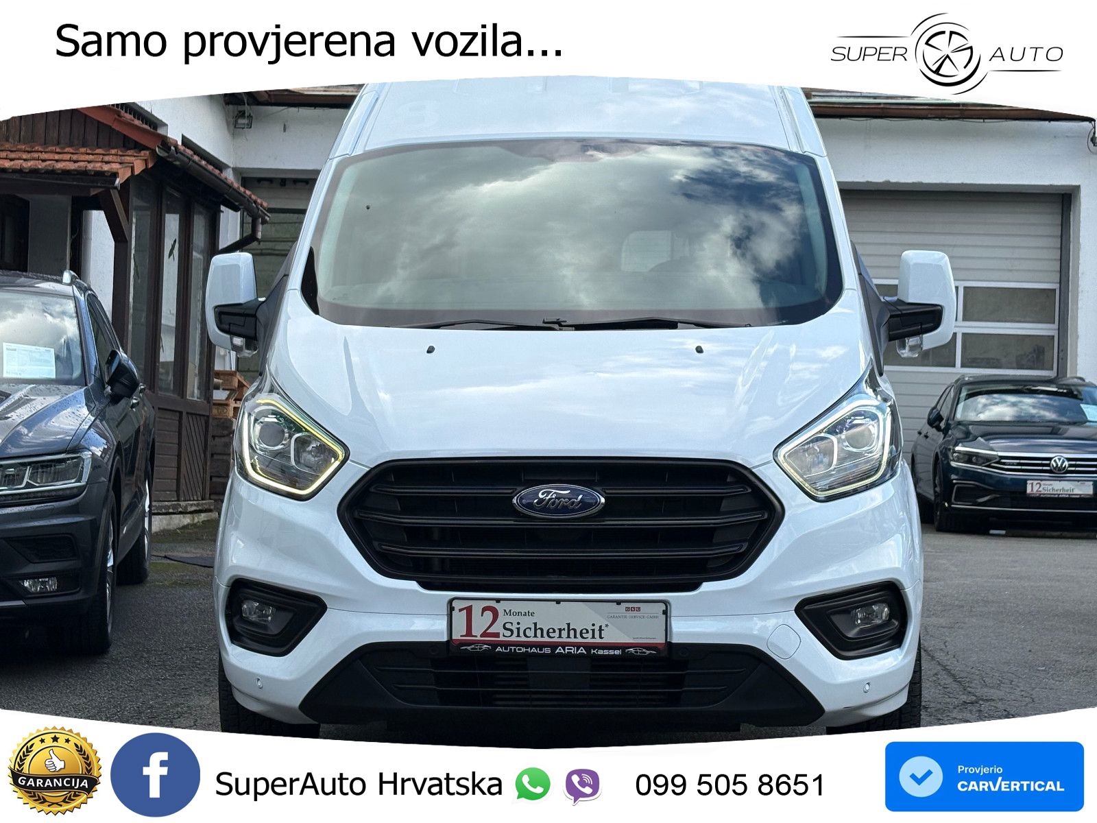 Ford Transit Custom 320 L2H2 HOCHDACH Kombi KAM AHK 131 KS