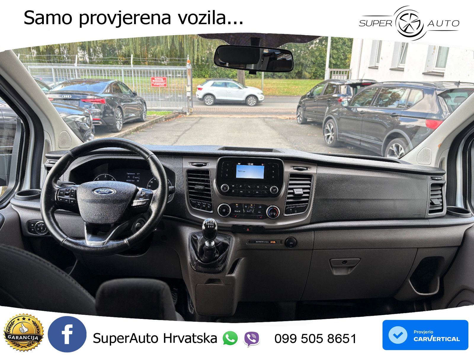 Ford Transit Custom 320 L2H2 HOCHDACH Kombi KAM AHK 131 KS