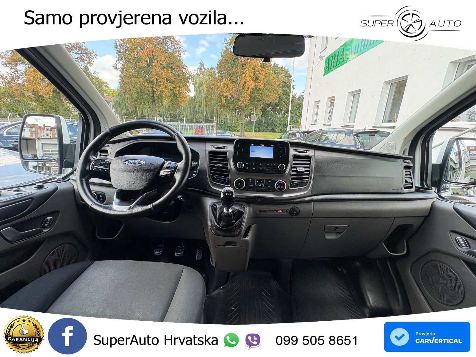 Ford Transit Custom 320 L2H2 HOCHDACH Kombi KAM AHK 131 KS