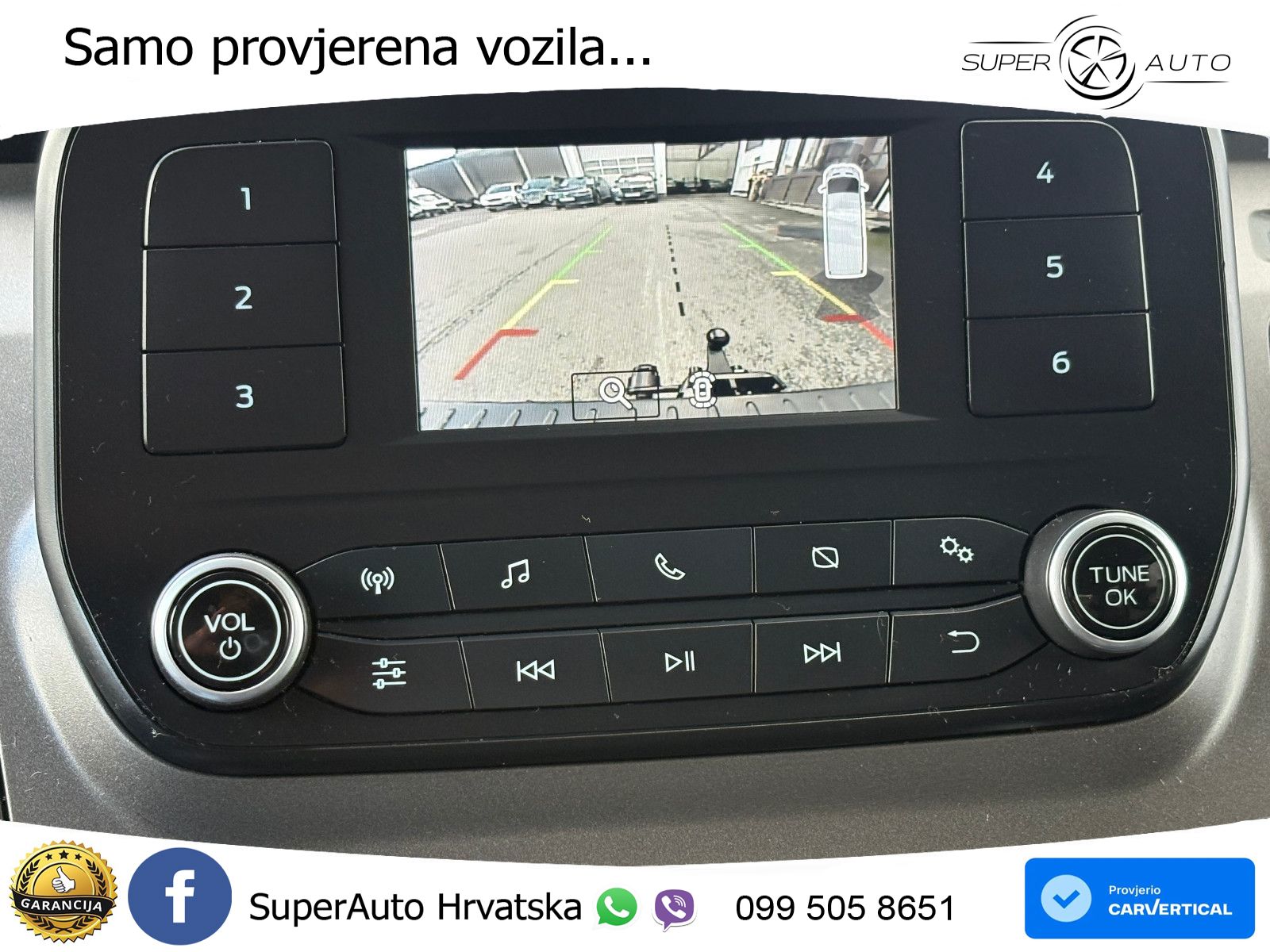 Ford Transit Custom 320 L2H2 HOCHDACH Kombi KAM AHK 131 KS