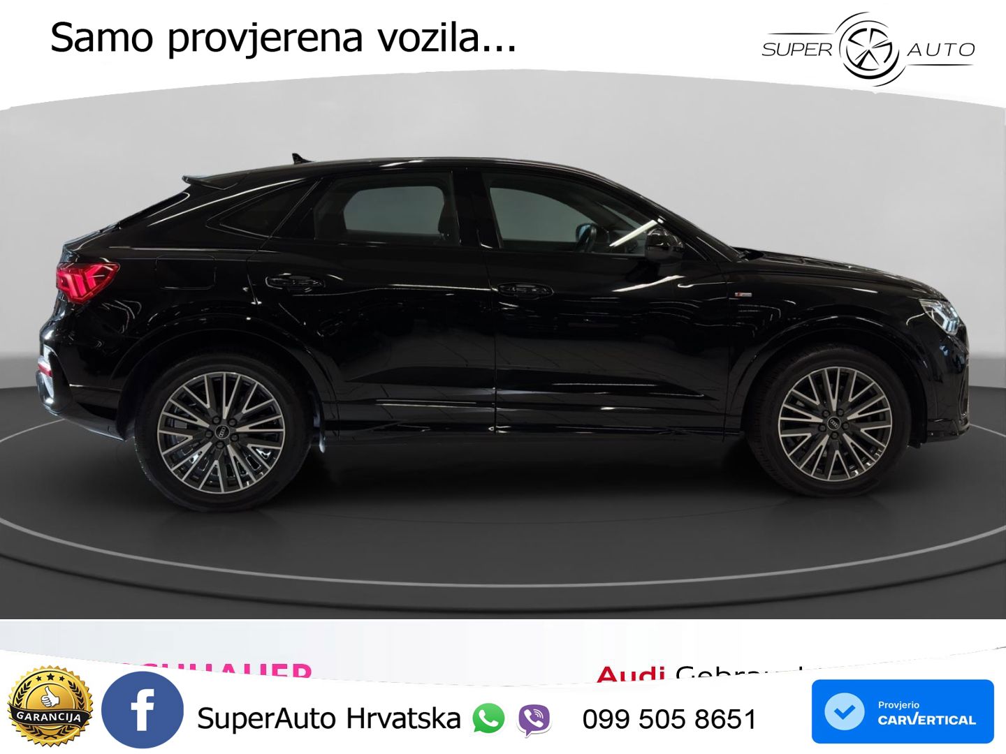 Audi Q3 Sportback 40 TDI (200 KS) quattro S tronic S line