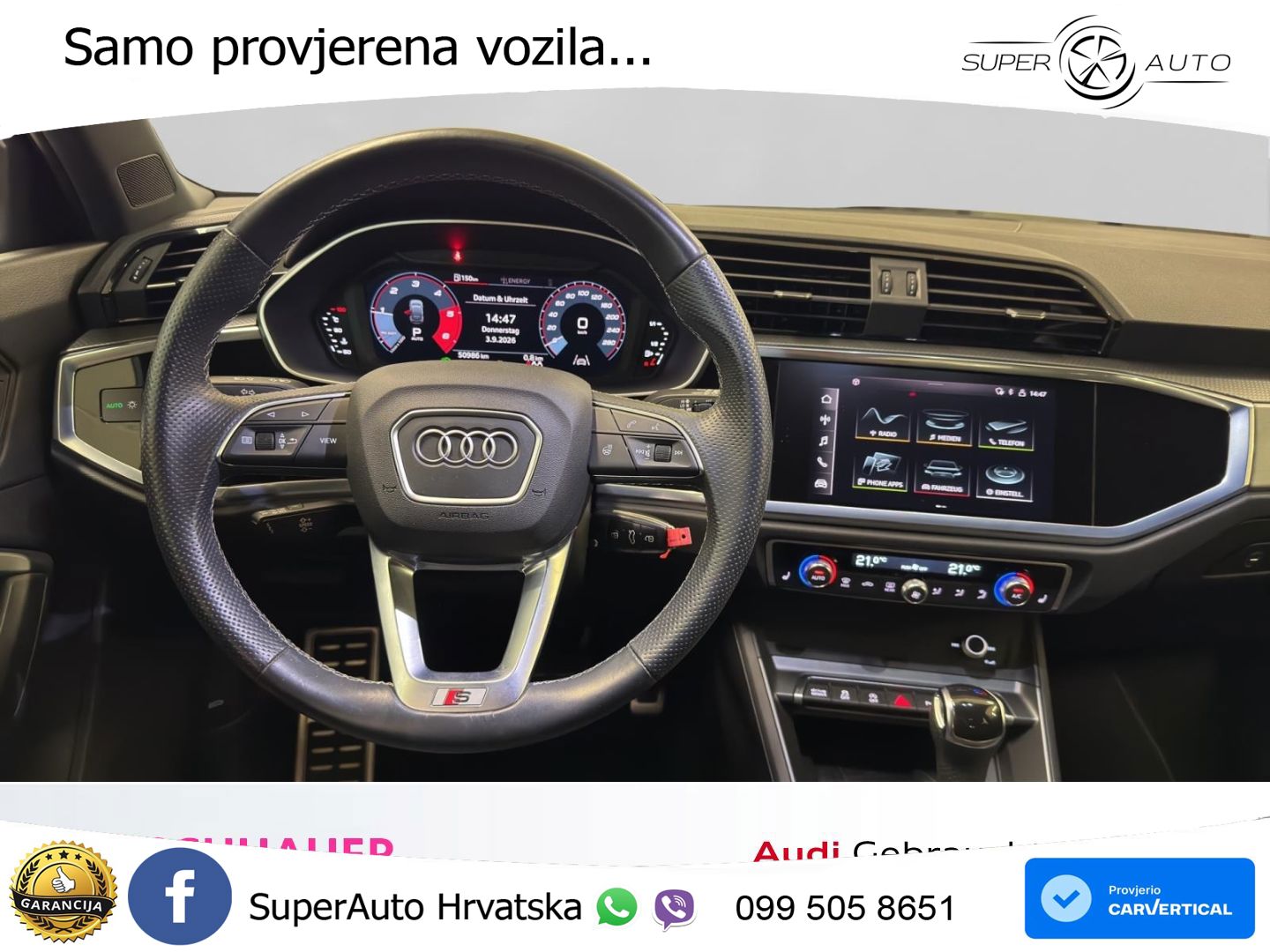 Audi Q3 Sportback 40 TDI (200 KS) quattro S tronic S line