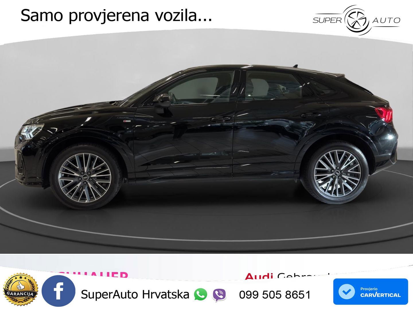 Audi Q3 Sportback 40 TDI (200 KS) quattro S tronic S line