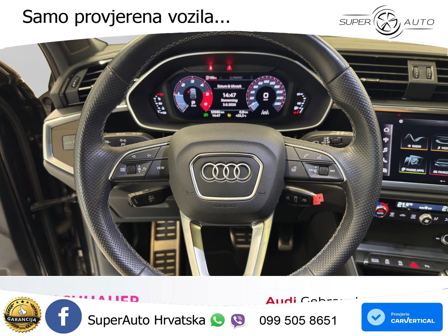 Audi Q3 Sportback 40 TDI (200 KS) quattro S tronic S line