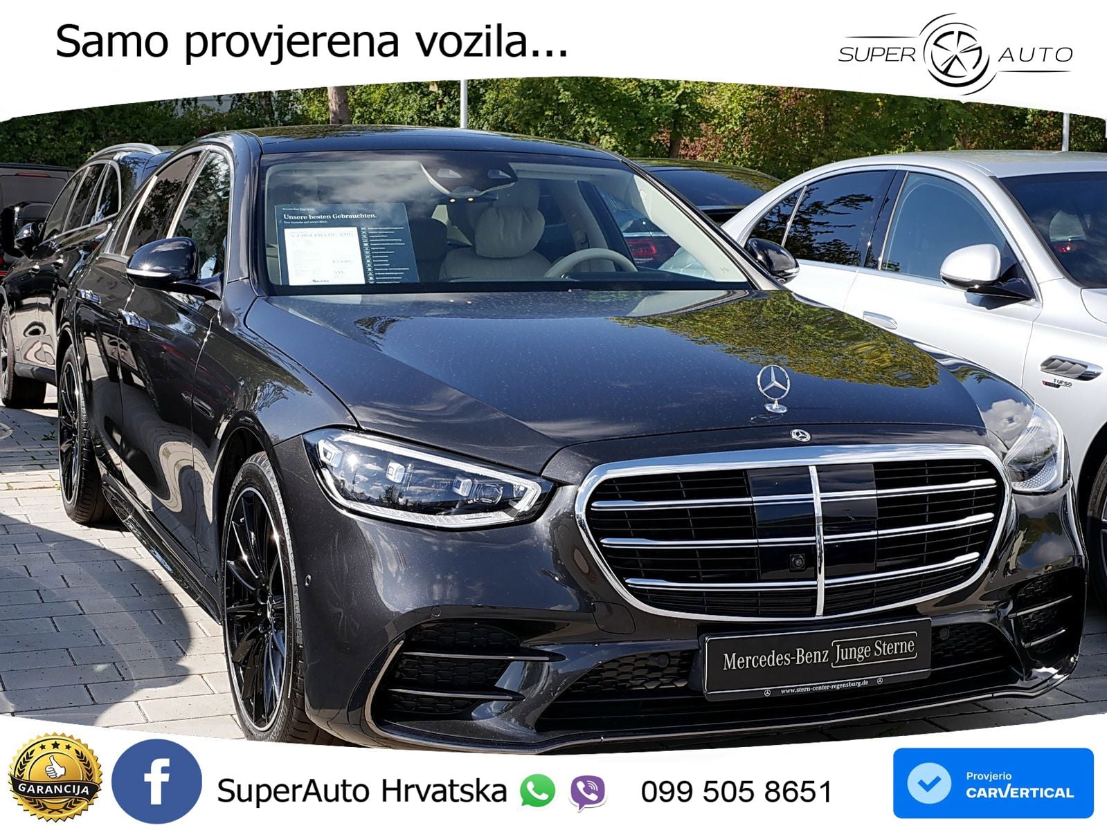 Mercedes S 450d (367 KS) EQ Boost 4MATIC 9G-TRONIC AMG ACC+HEAD+4xGR SJED+360+PANO