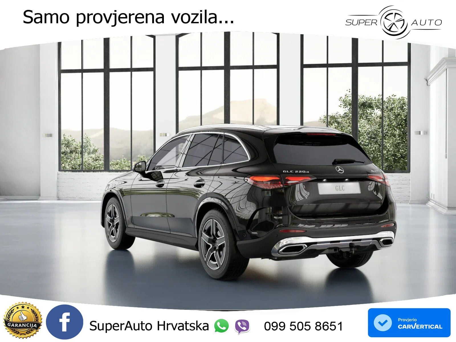 Mercedes GLC 220d (197 KS) 4MATIC 9G-TRONIC AMG LED+GR SJED+ACC