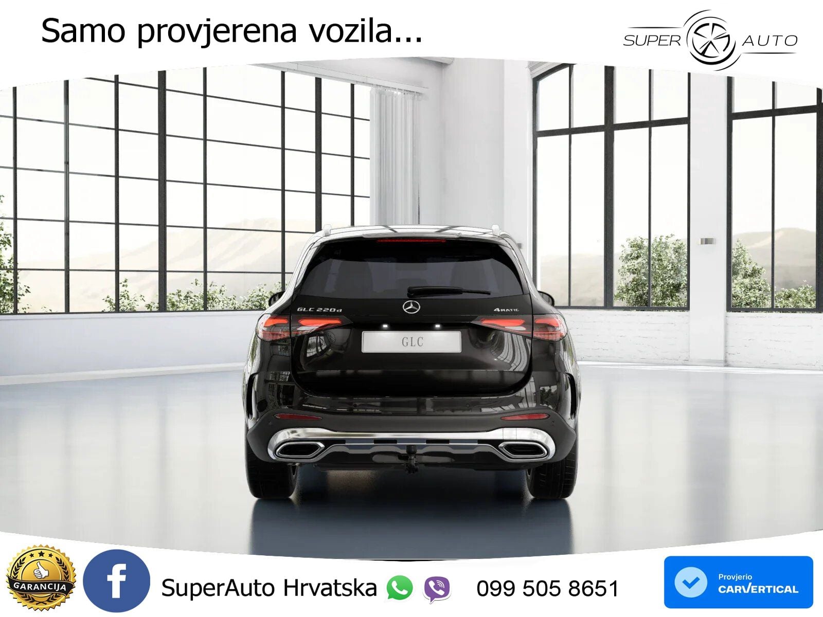 Mercedes GLC 220d (197 KS) 4MATIC 9G-TRONIC AMG LED+GR SJED+ACC