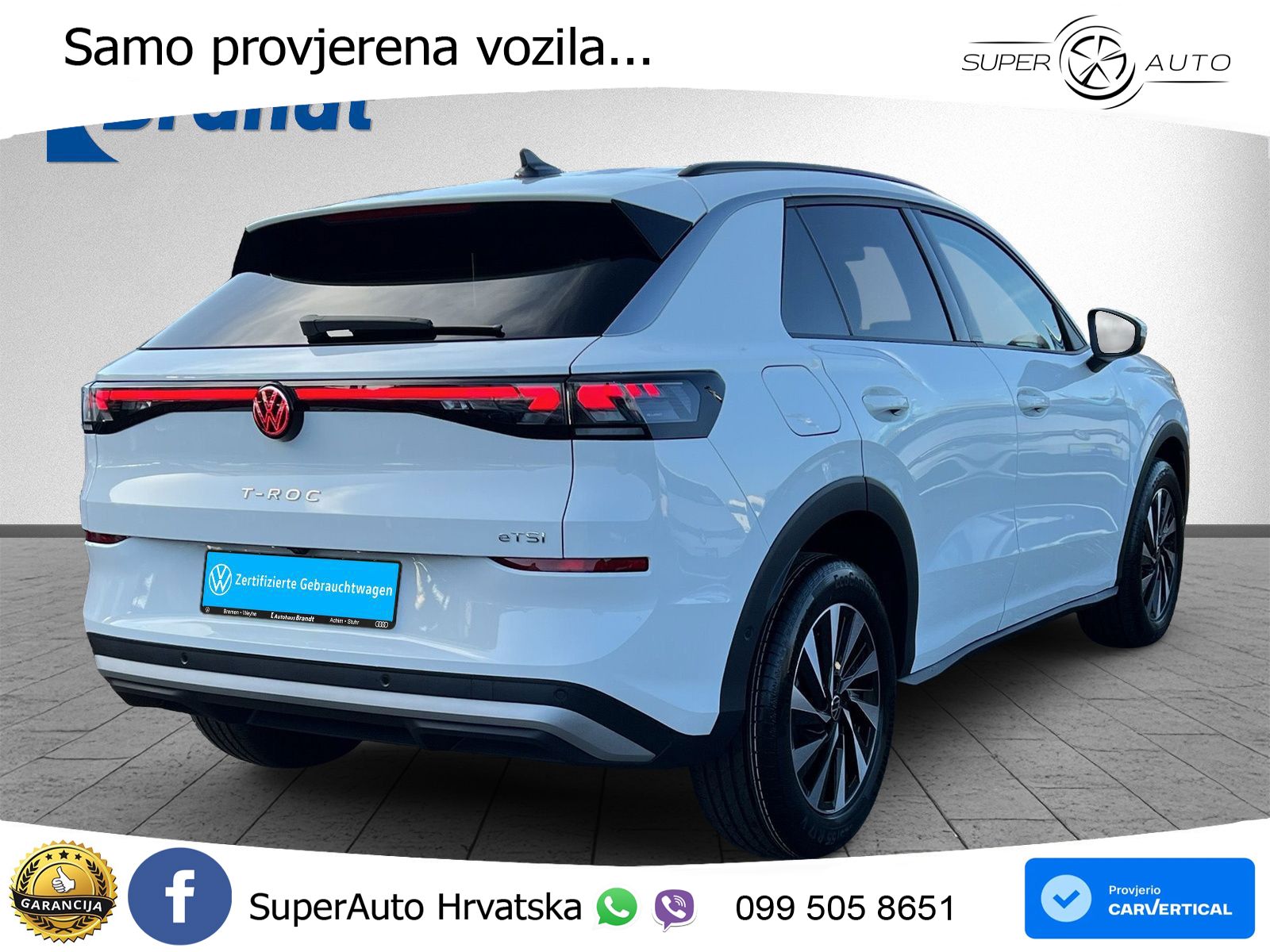 Volkswagen T-Roc II 1.5 eTSI (150 KS)  DSG LED+GR SJED+ACC