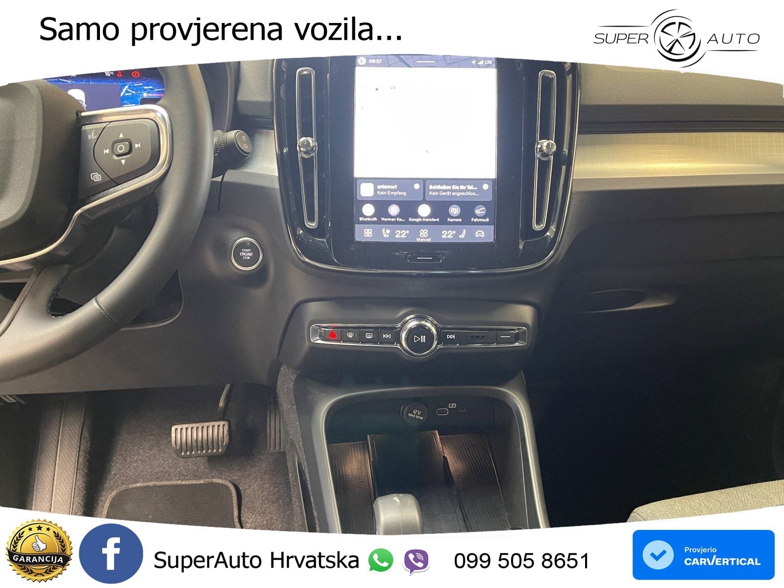 Volvo XC40 2.0 B3 163 KS Automatic LED+GR SJED+ACC