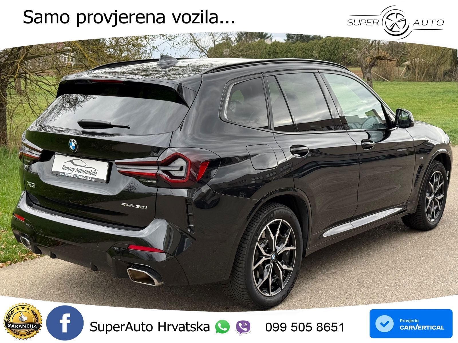 BMW X3 30i xDrive Steptronic M Sport LED+GR SJED+ACC